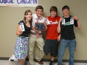 Aurora, Elias, Aaron, Josh