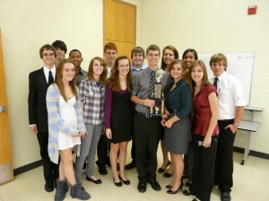 DHS squad wins 1st place sweepstakes