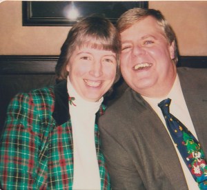 Mom and Dad christmas party