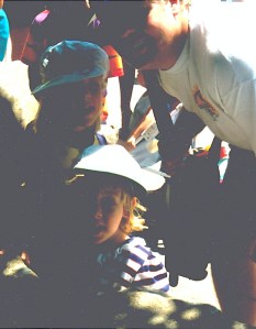 dad with girls young